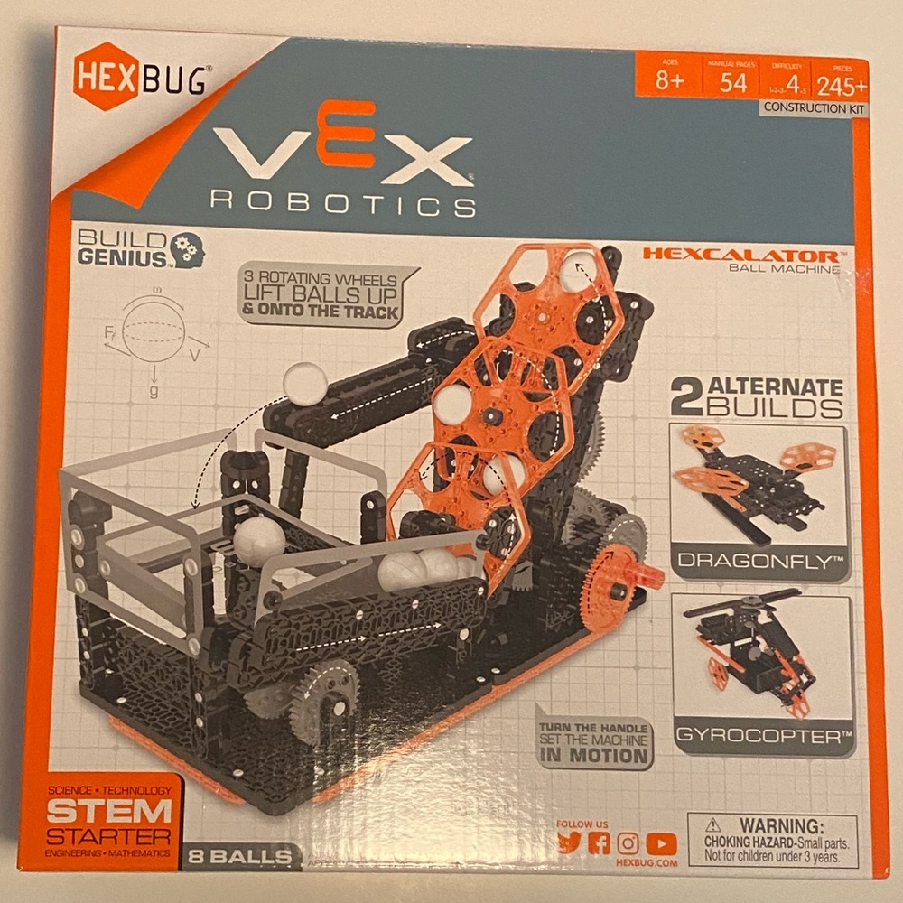 NEVER OPENED! Vex robotics hexcalator
